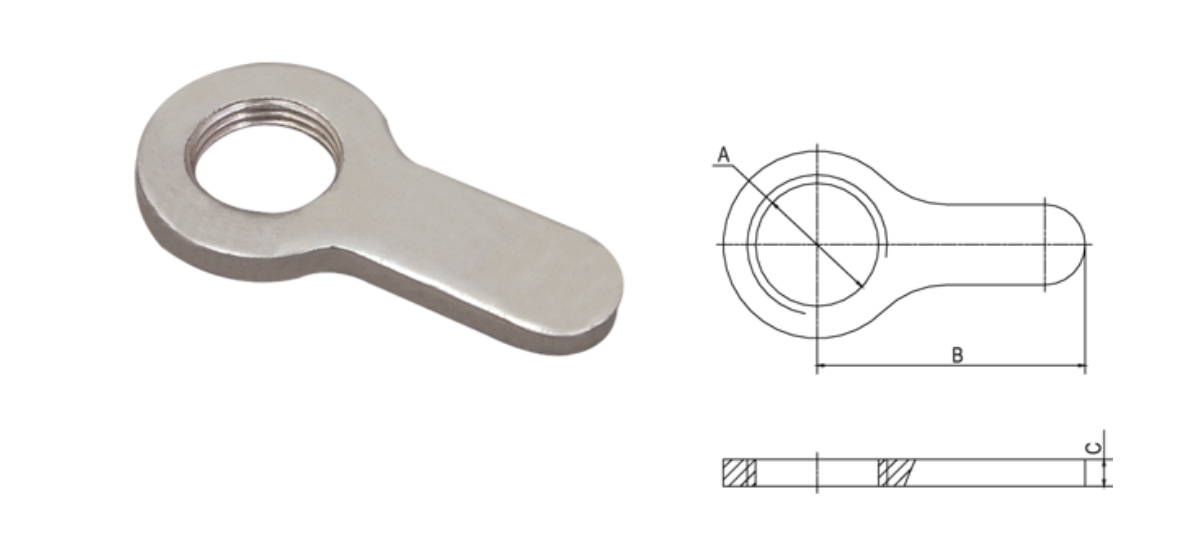 TOP LINK LOCKING COLLAR (SHEET METAL)